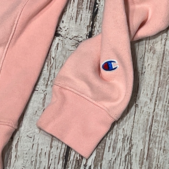 Champion Reverse Weave Crewneck Women's Top Tie Dye Pullover Sweatshirt - Picture 3 of 5